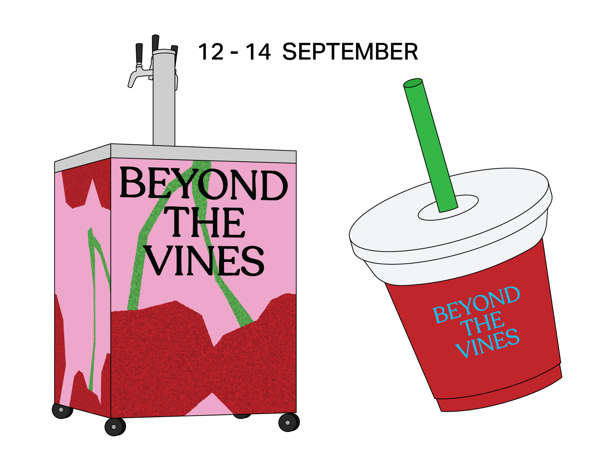 Kombucha Cart @ Beyond the Vines