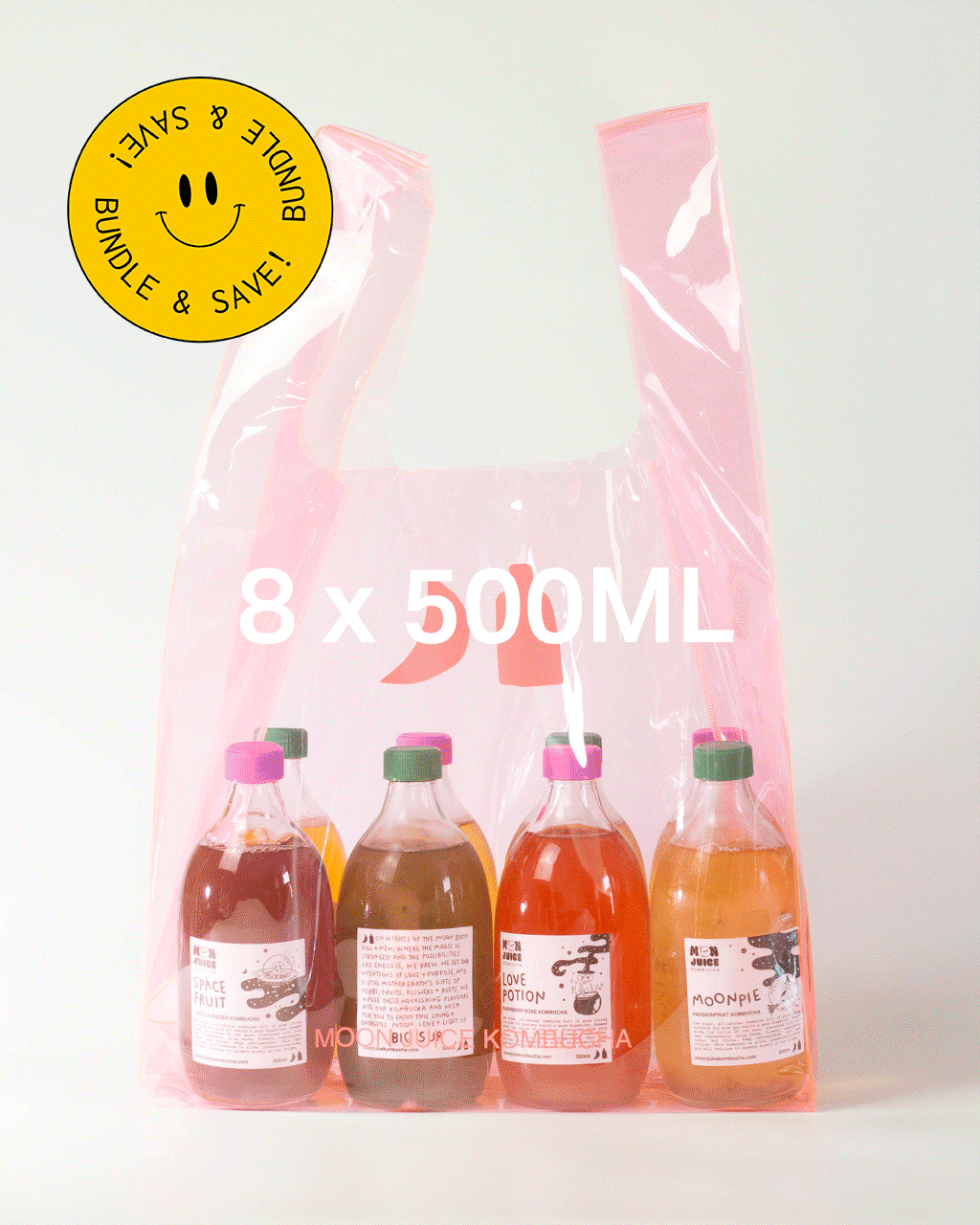 Big Energy Jellybag Bundle - Moon Juice Kombucha