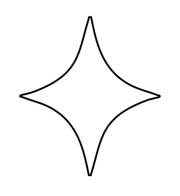 An illustrated sparkle icon