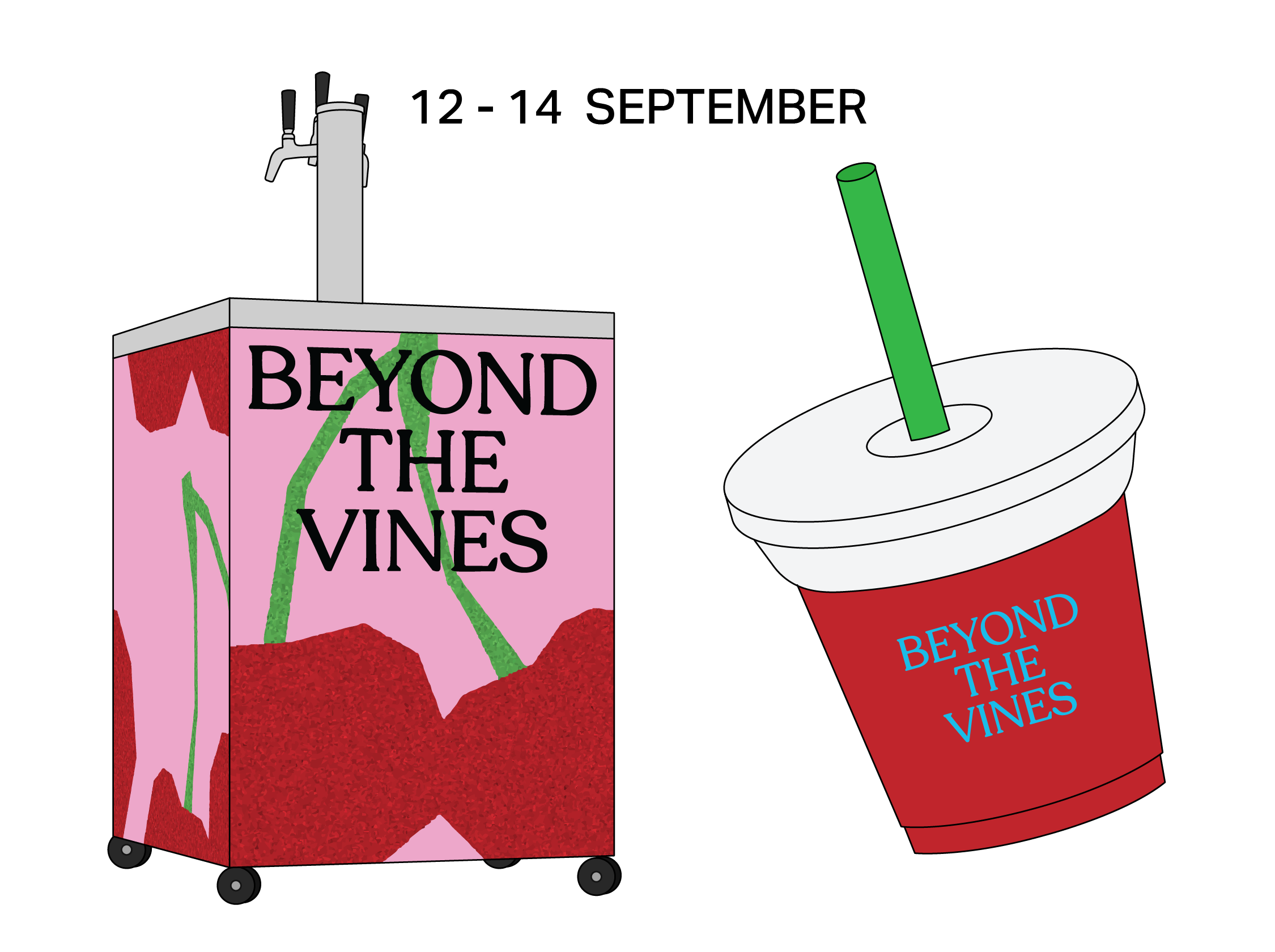 Kombucha Cart @ Beyond the Vines