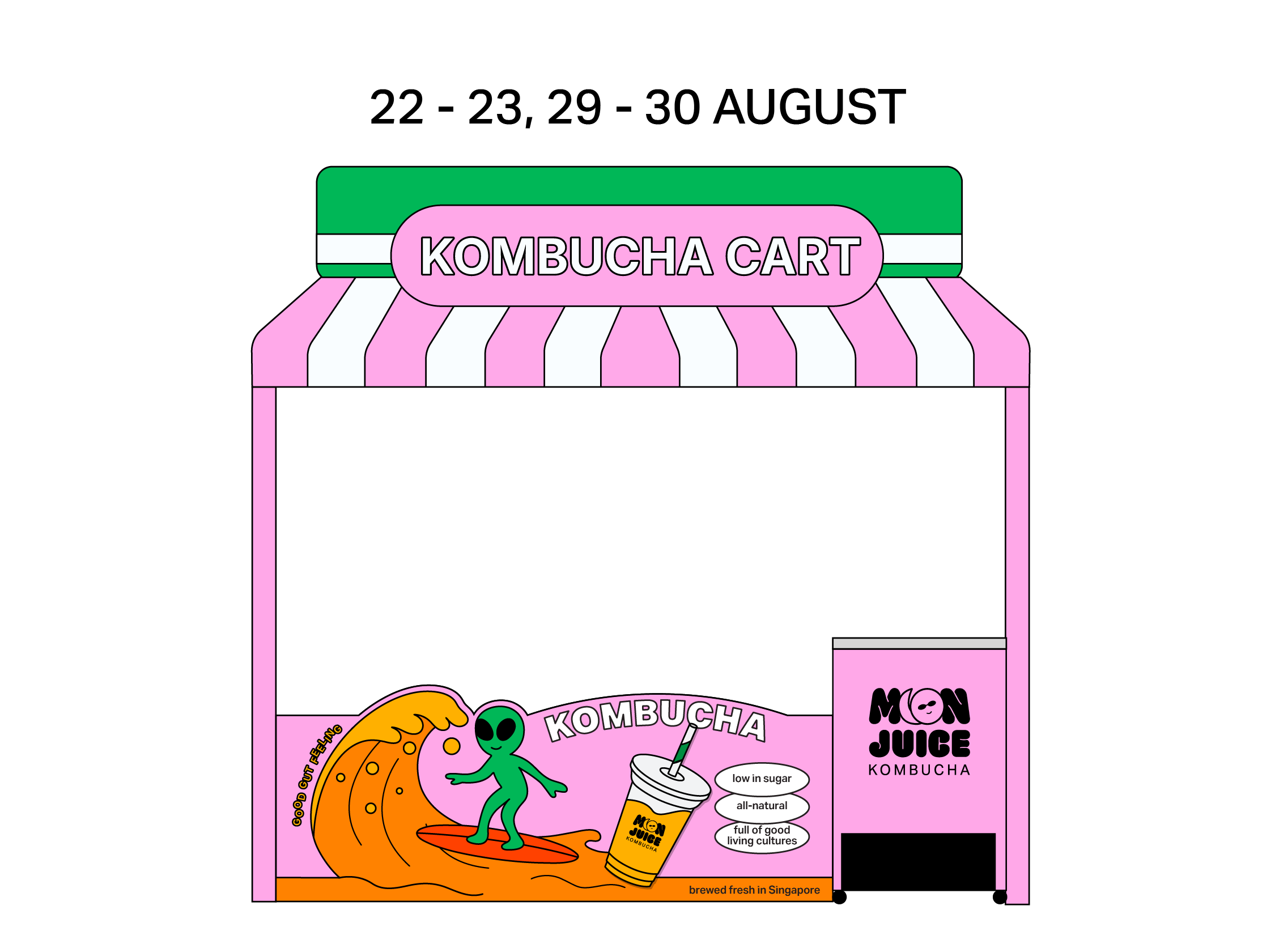 Pop-up at Singapore Night Festival!