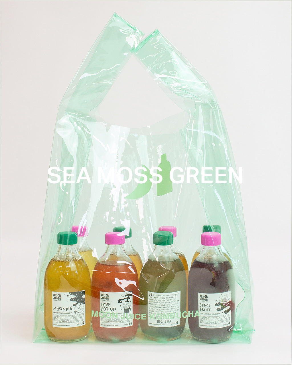 Discovery Jellybag Bundle 🚀 with 8 x 350ml kombucha bottles - Moon Juice Kombucha