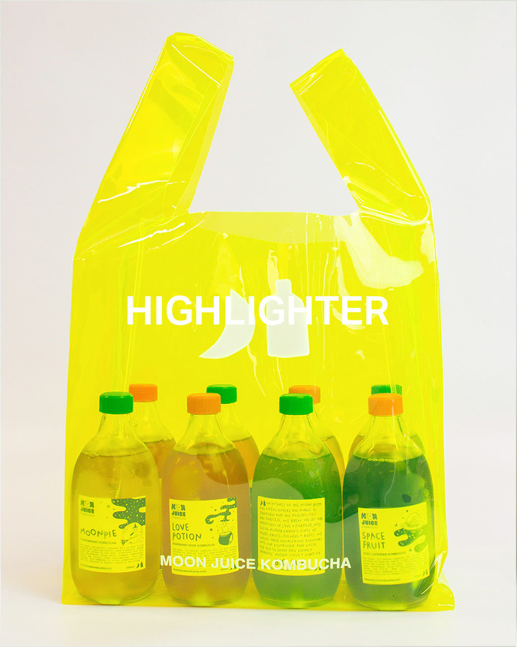 Discovery Jellybag Bundle 🚀 with 8 x 500ml kombucha bottles - Moon Juice Kombucha