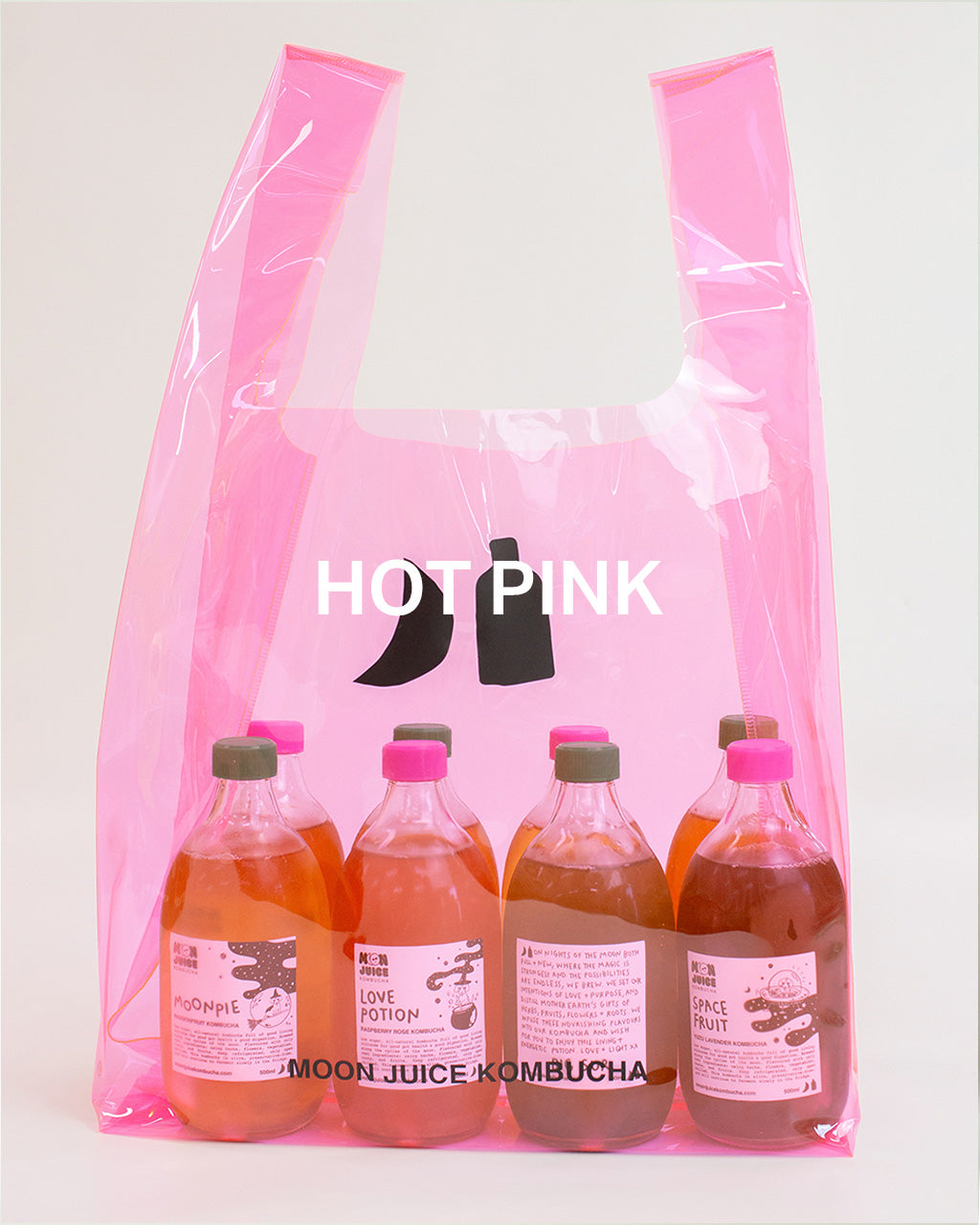 Discovery Jellybag Bundle 🚀 with 8 x 500ml kombucha bottles - Moon Juice Kombucha