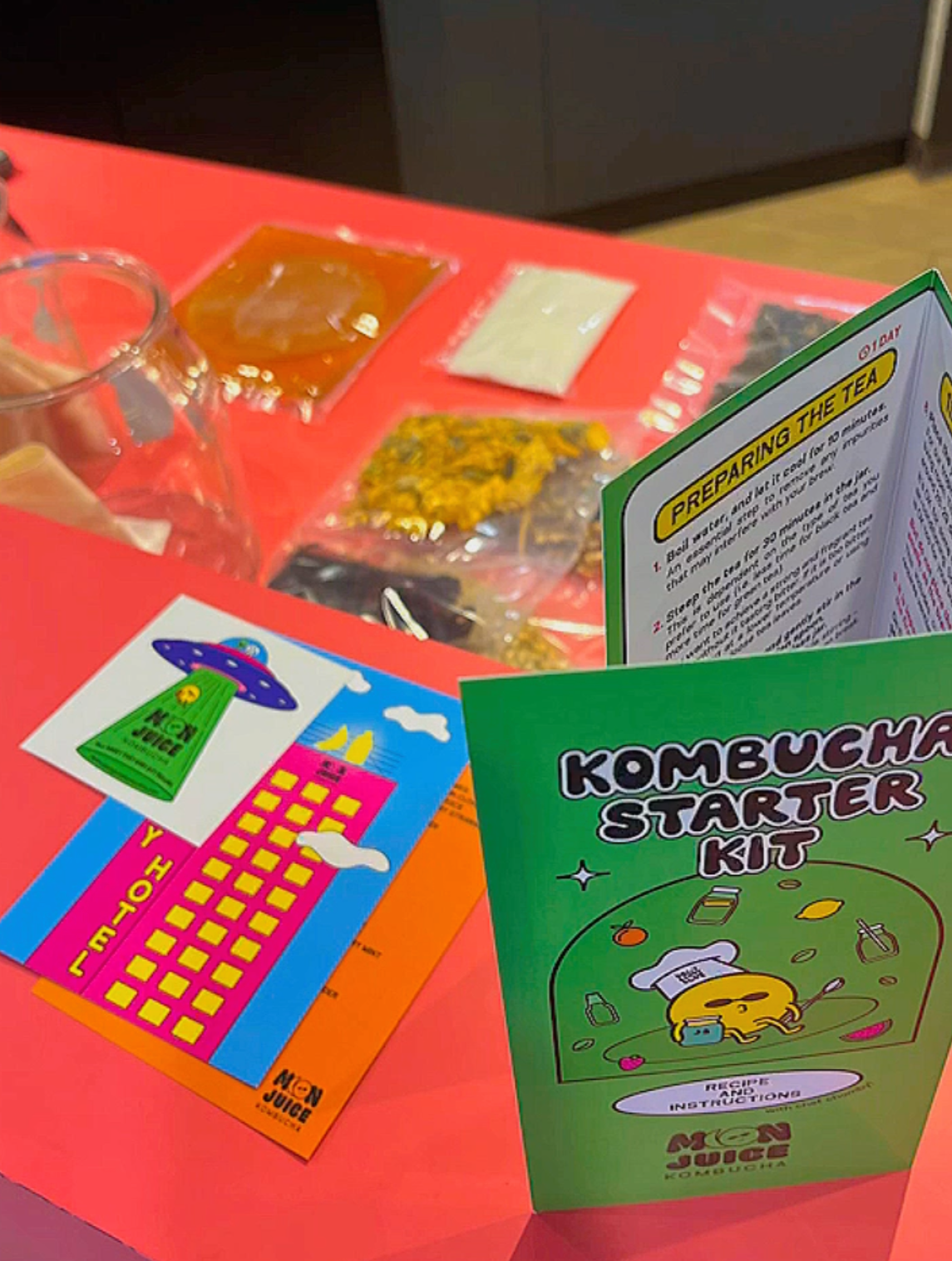 ♡ DIY Kombucha Starter Kit + Kombucha Class - Moon Juice Kombucha