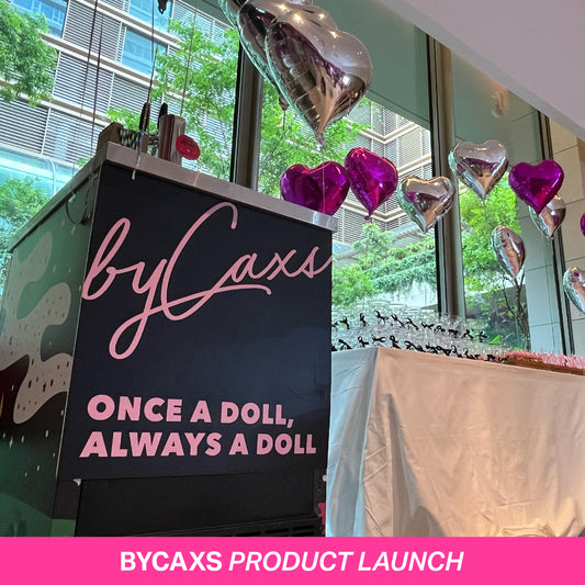 Kombucha cart for byCaxs' product launch 4