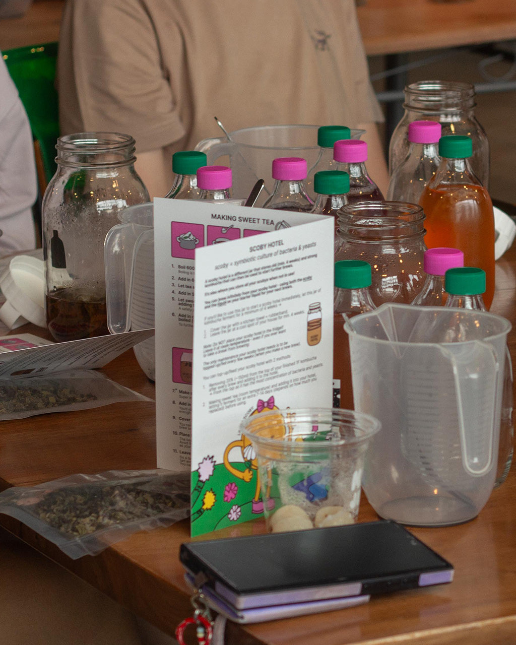 Kombucha Workshop (Classes on Saturday!) - Moon Juice Kombucha
